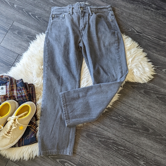 LEVI'S -  32 x 27 514™ STRAIGHT FIT LEVI’S® FLEX MEN'S JEANS - Picture 2 of 9